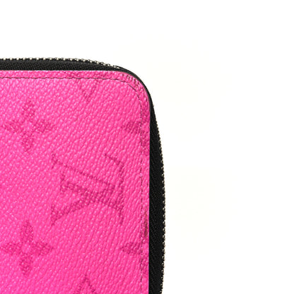 Louis Vuitton Taigarama Vertical Zippy Wallet Fuchsia 8 of 9