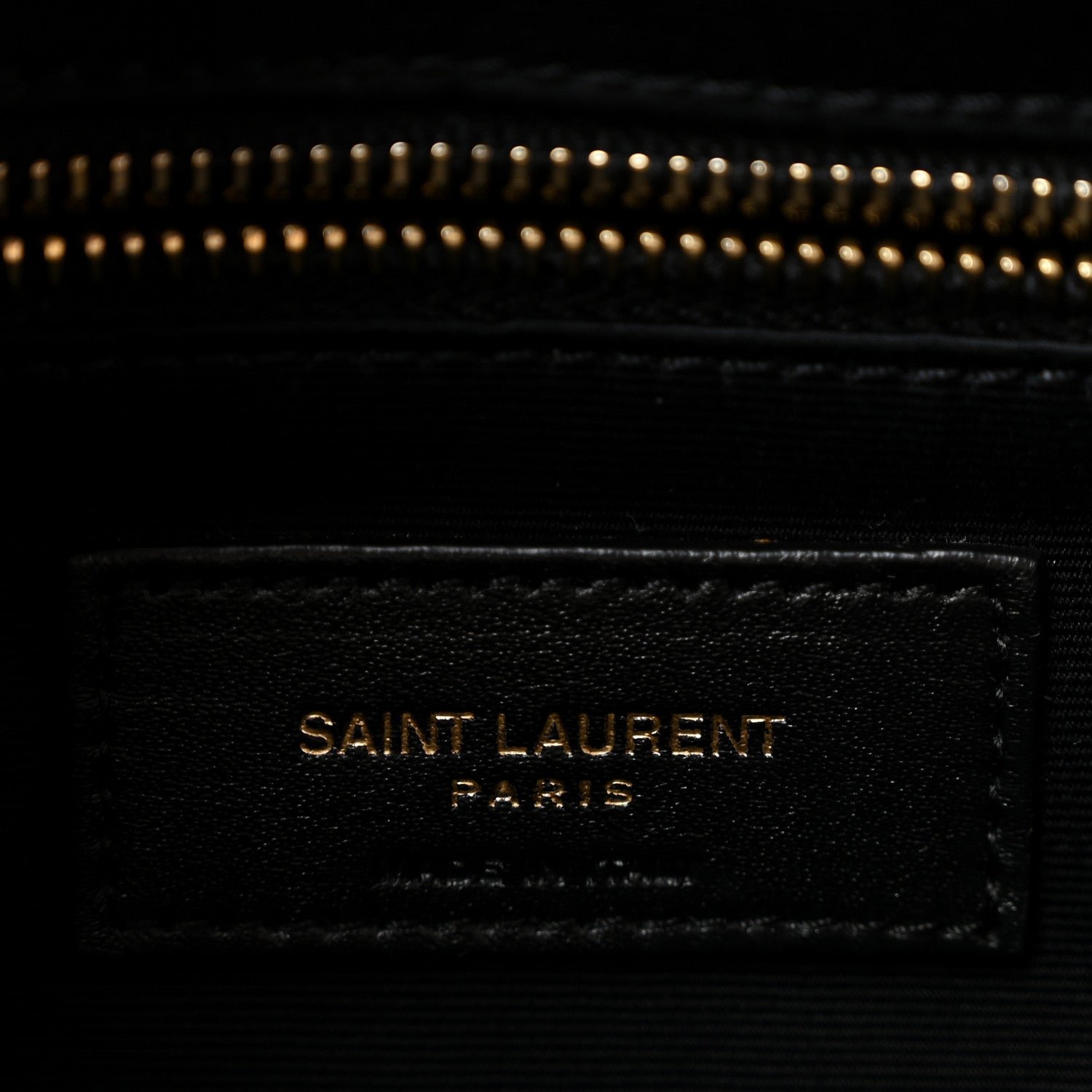 Saint Laurent Calfskin Y Quilted Monogram Medium Loulou Chain Satchel Dark Beige 6 of 15
