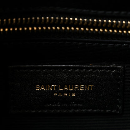 Saint Laurent Calfskin Y Quilted Monogram Medium Loulou Chain Satchel Dark Beige 6 of 15