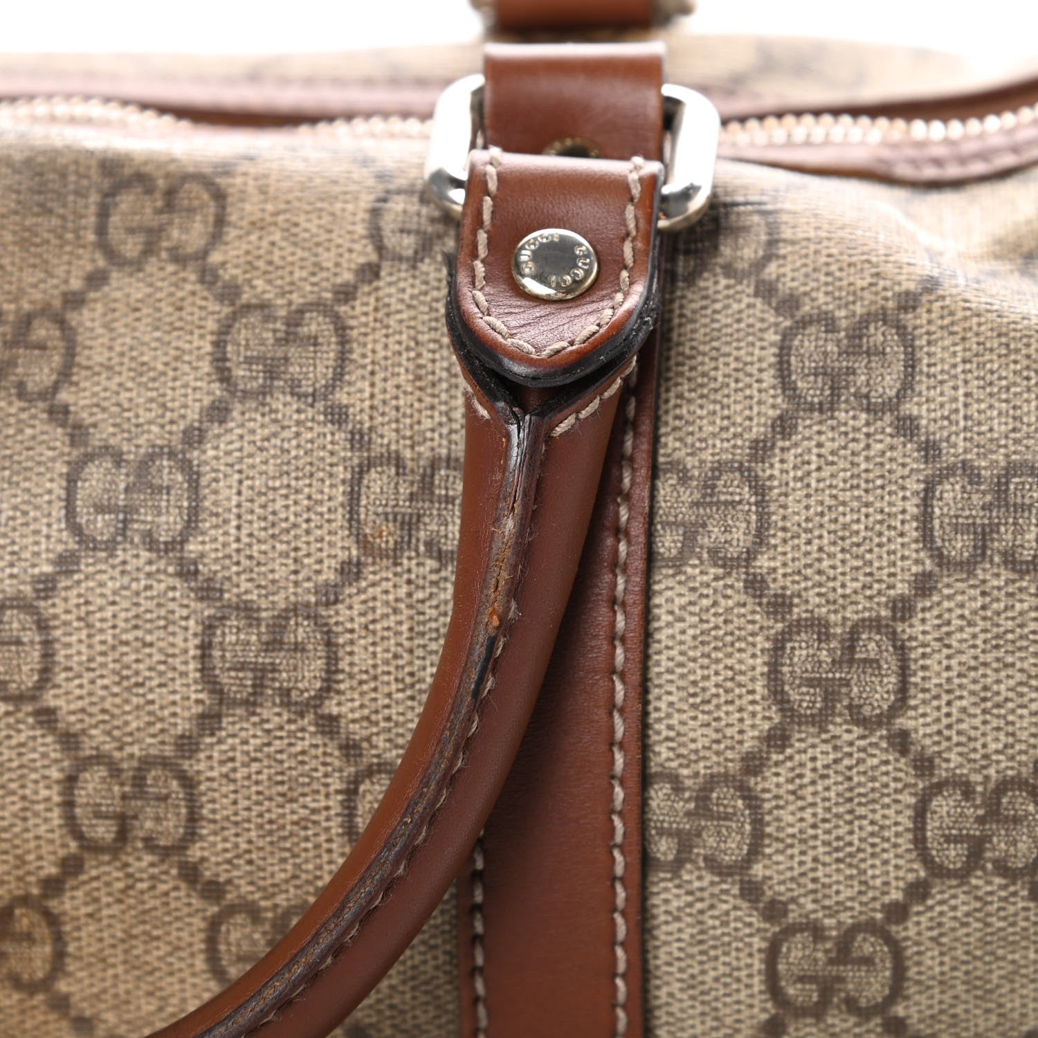 Gucci GG Plus Monogram Medium Joy Boston Brown 17 of 19