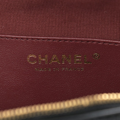 Chanel Lambskin Quilted CC In Love Heart Bag Black 6 of 10