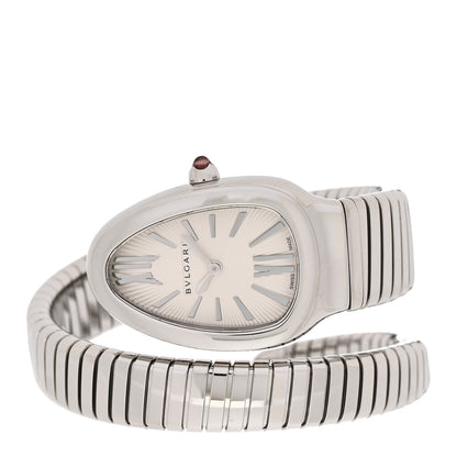Bulgari Stainless Steel 35mm Serpenti Tubogas Quartz Watch 2 of 5