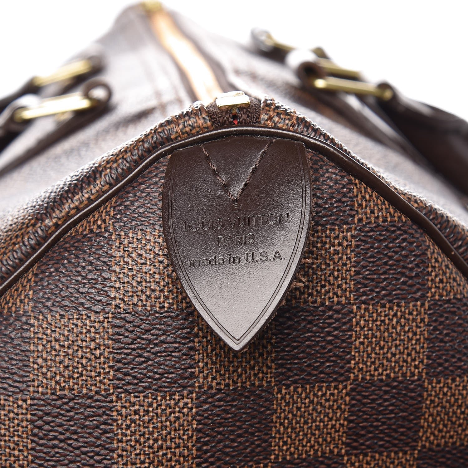 Louis Vuitton Damier Ebene Speedy 35 6 of 11