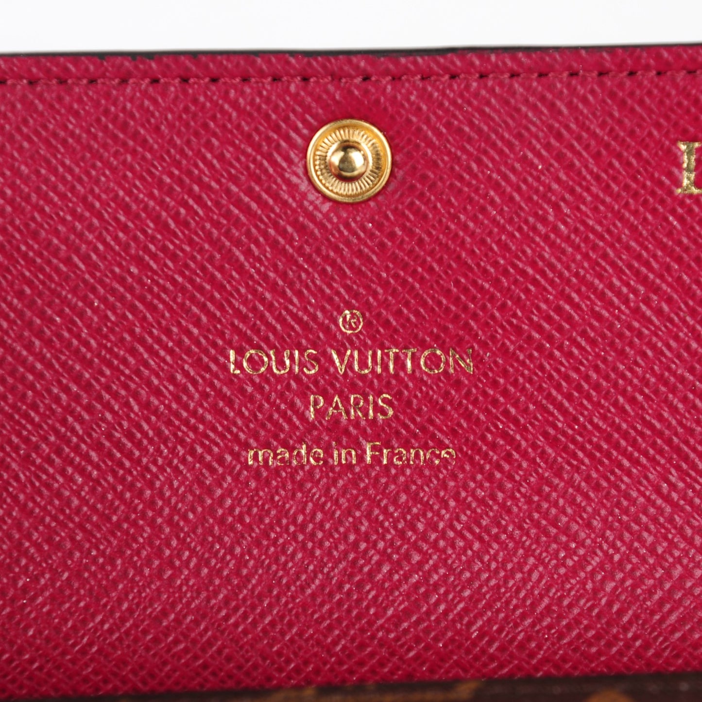 Monogram 6 Key Multicles Holder Fuchsia