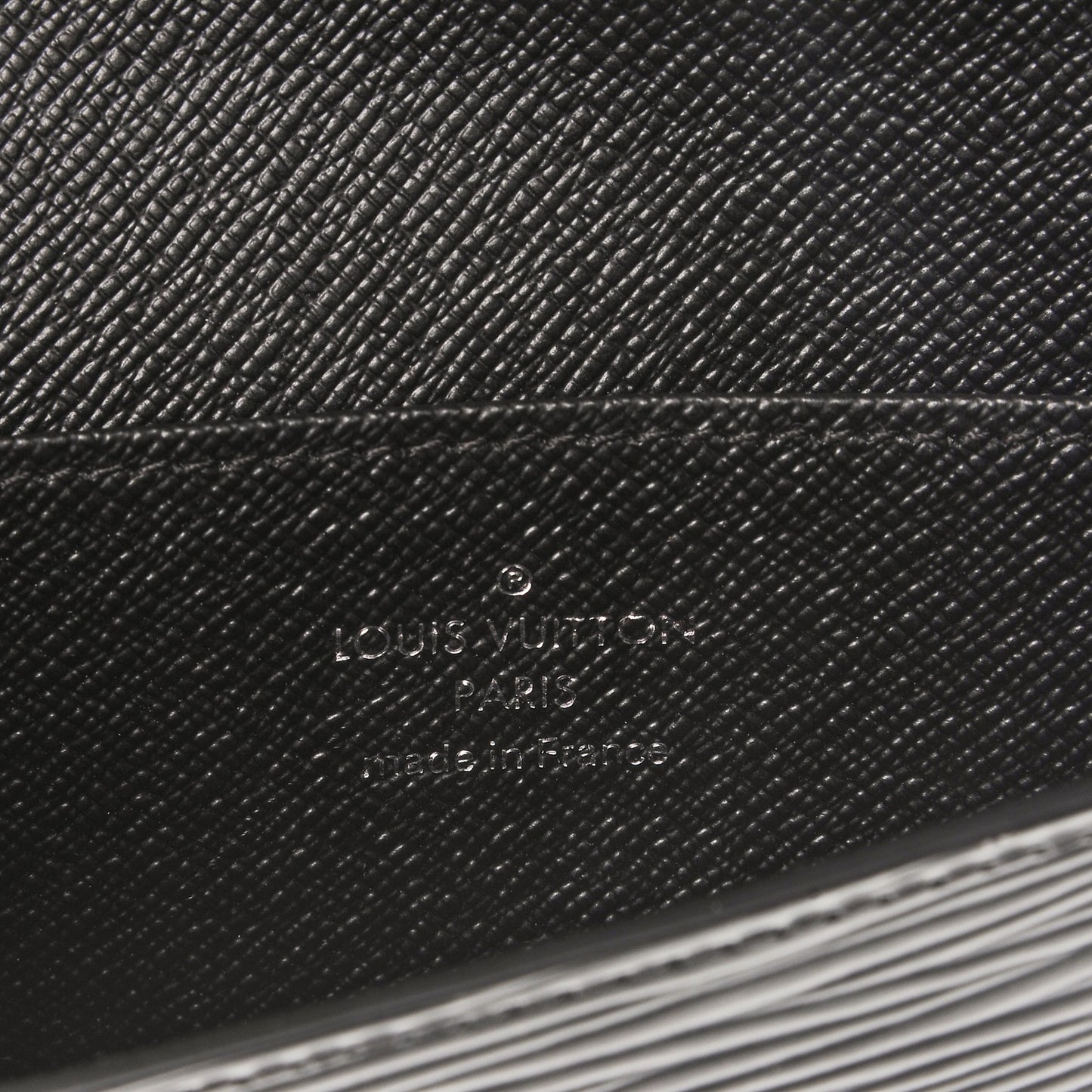 Epi Key Pouch Noir