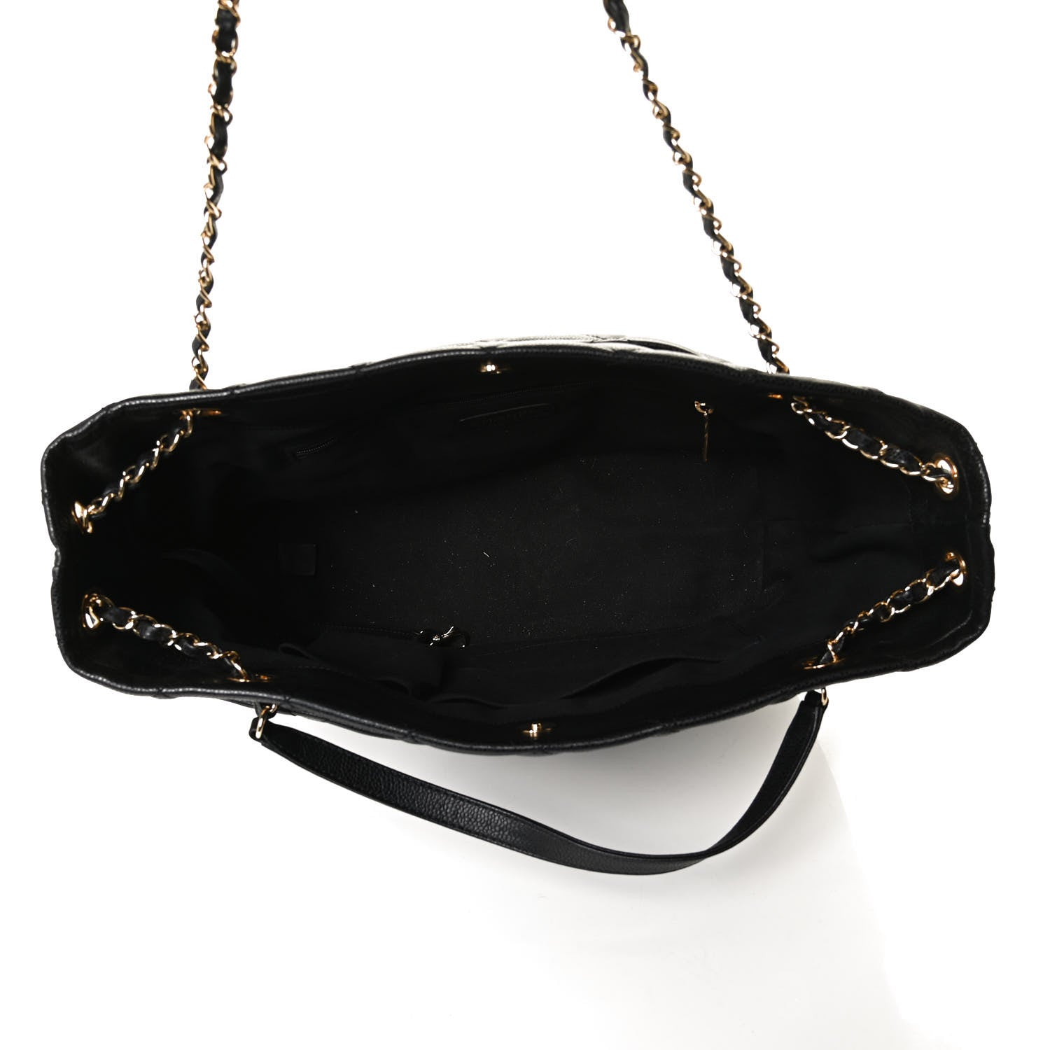 Chanel Caviar Quilted CC Timeless Tote Black 4 of 9