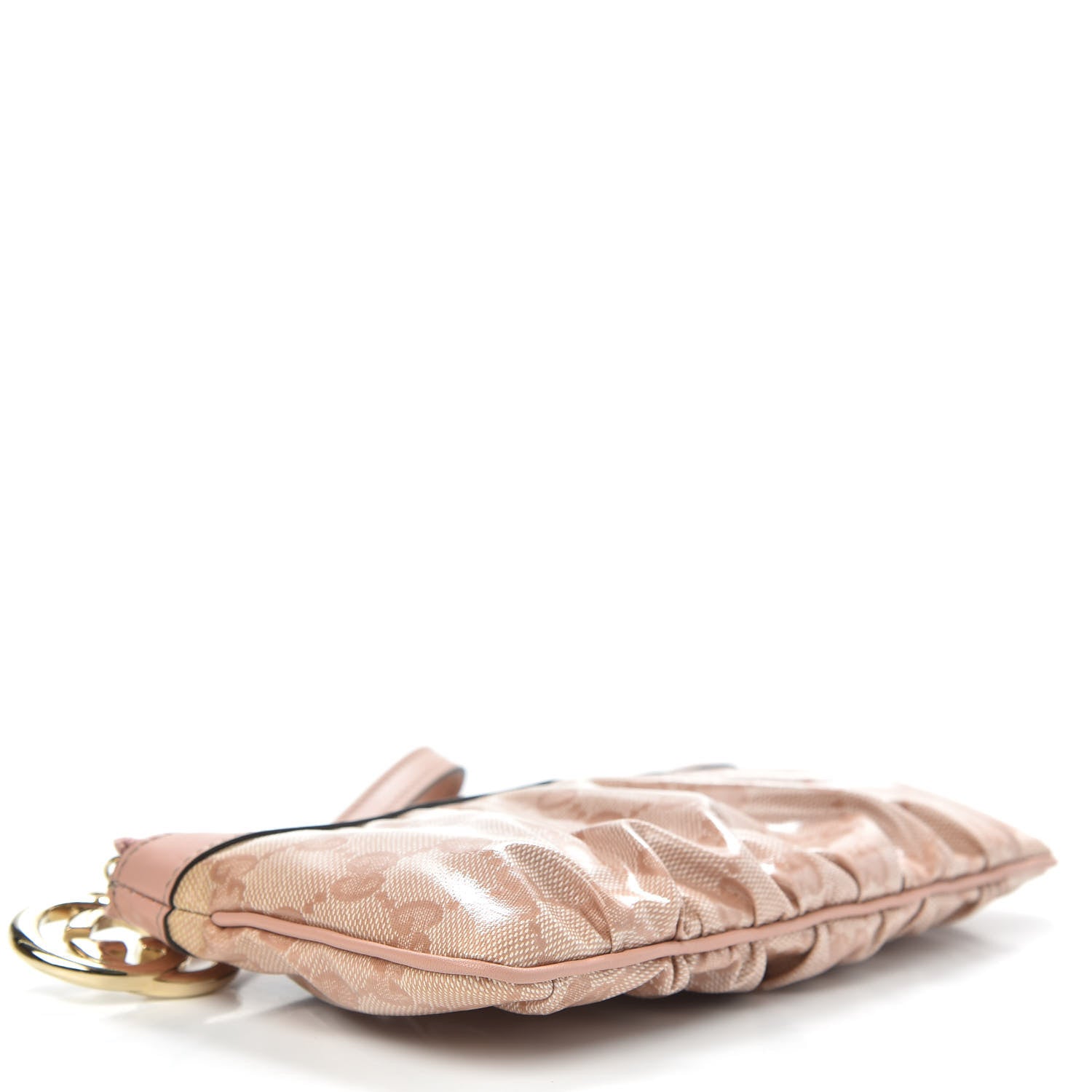 Gucci Crystal Monogram New Britt Wristlet Pink 4 of 10