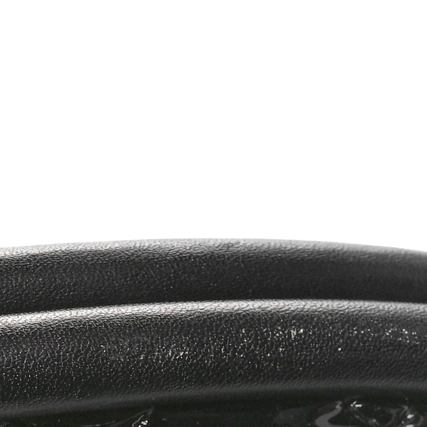 Patent Quilted Timeless Clutch Black