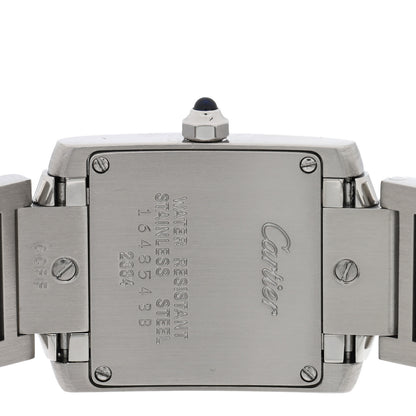 Cartier Stainless Steel 20mm Tank Francaise Quartz Watch 4 of 4