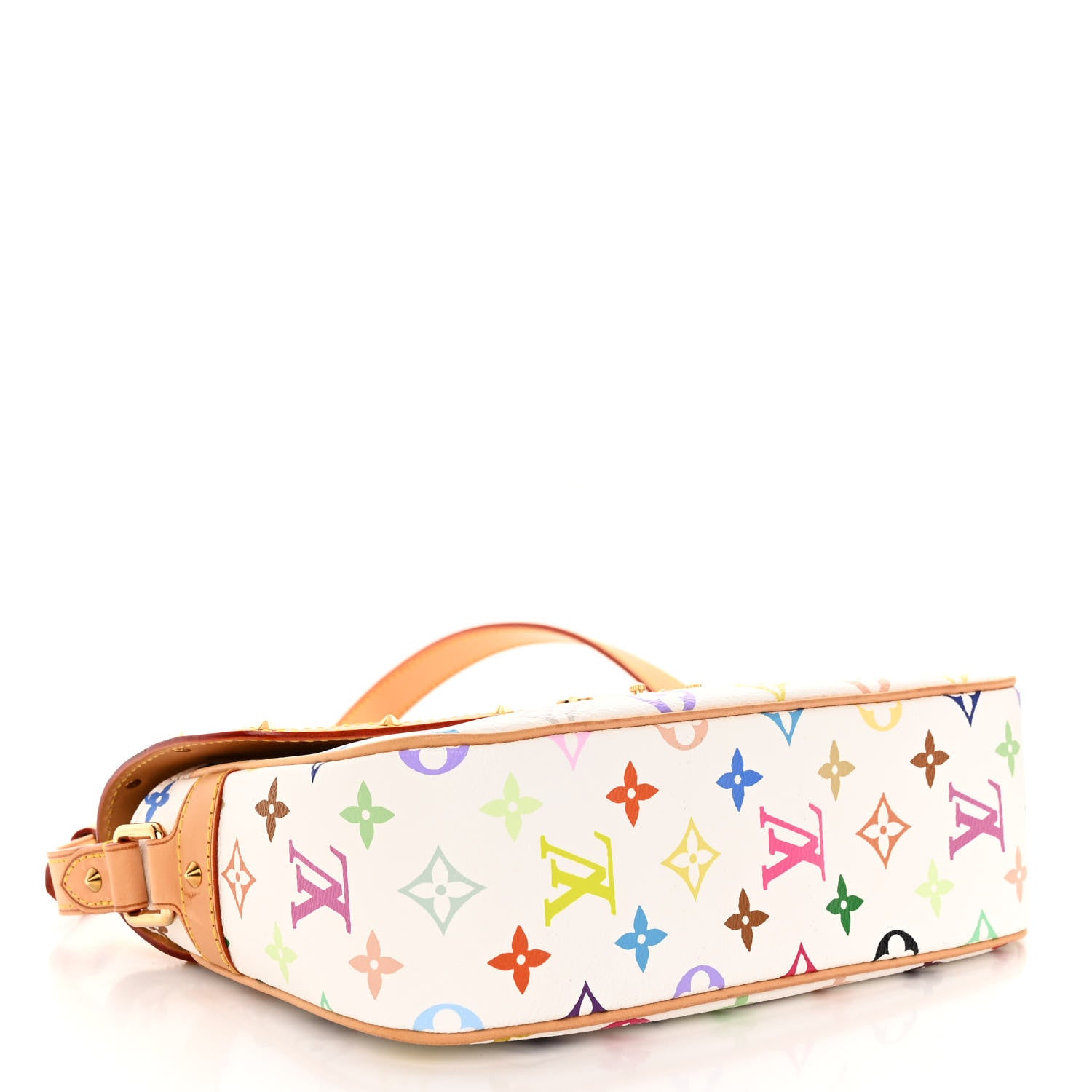 Louis Vuitton Monogram Multicolor Sologne White 4 of 10
