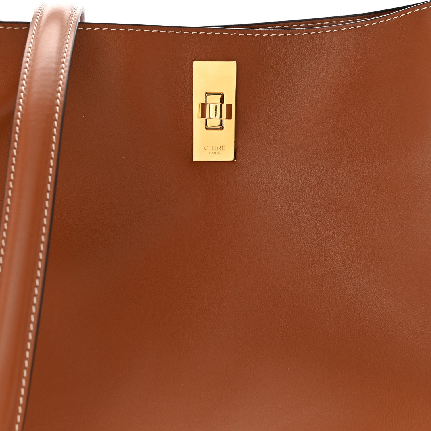 Celine Smooth Calfskin Bucket 16 Bag Tan 9 of 13