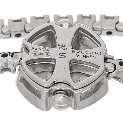 Bulgari 18K White Gold Diamond Fiorever Pave Bracelet S 3 of 4