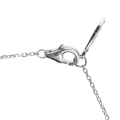 Cartier 18K White Gold Diamond .24ct C De Cartier Pendant Necklace 5 of 5