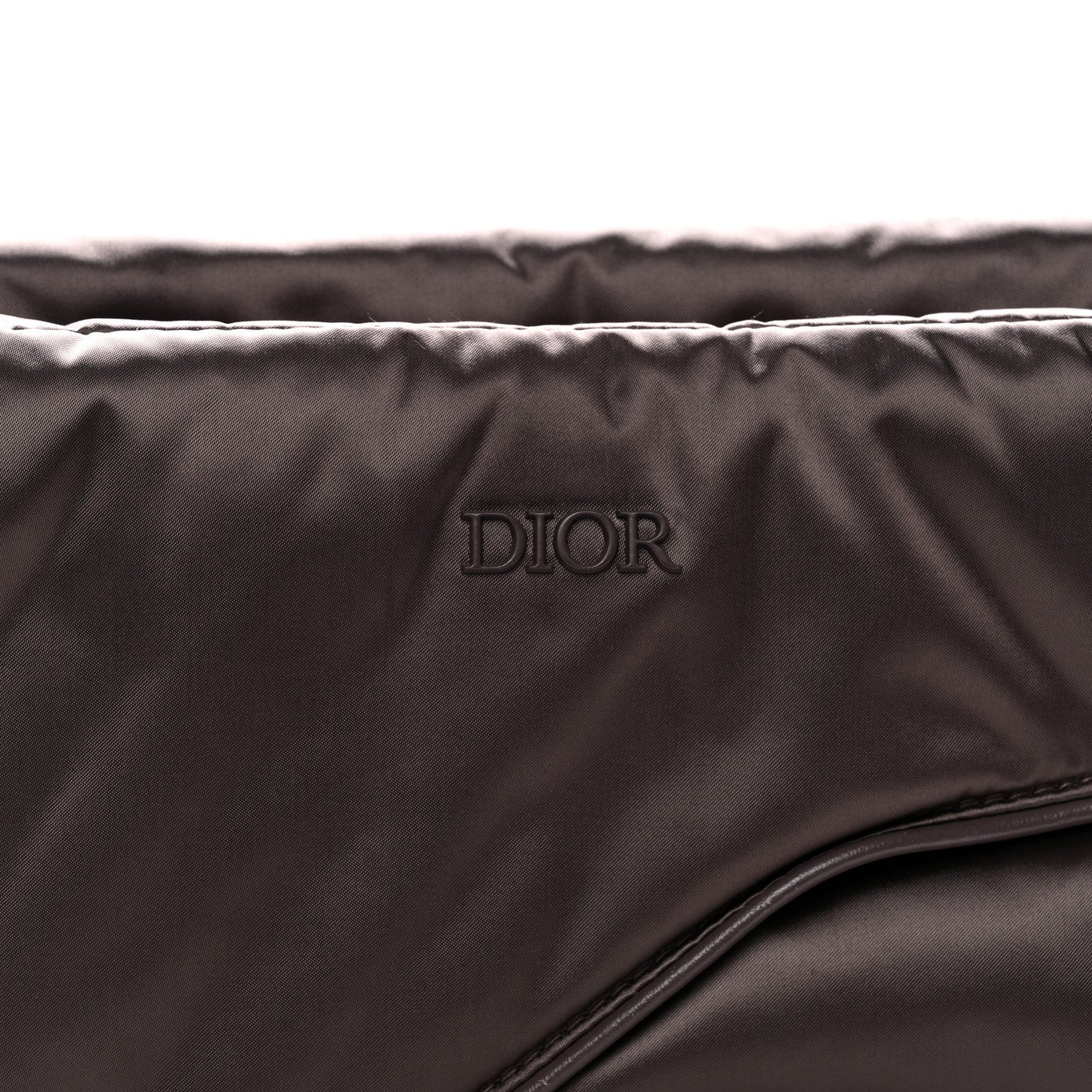 Christian Dior Nylon Saddle Belt Bag Bordeaux 8 of 10
