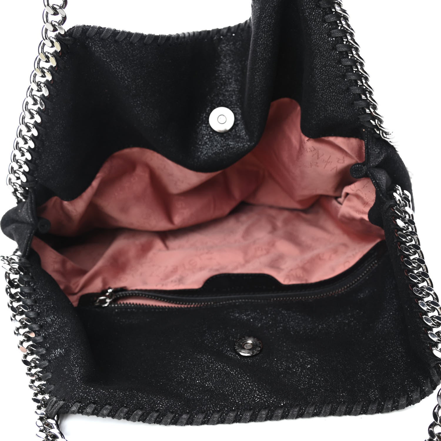 Stella McCartney Shaggy Deer Small Falabella Tote Black 4 of 4