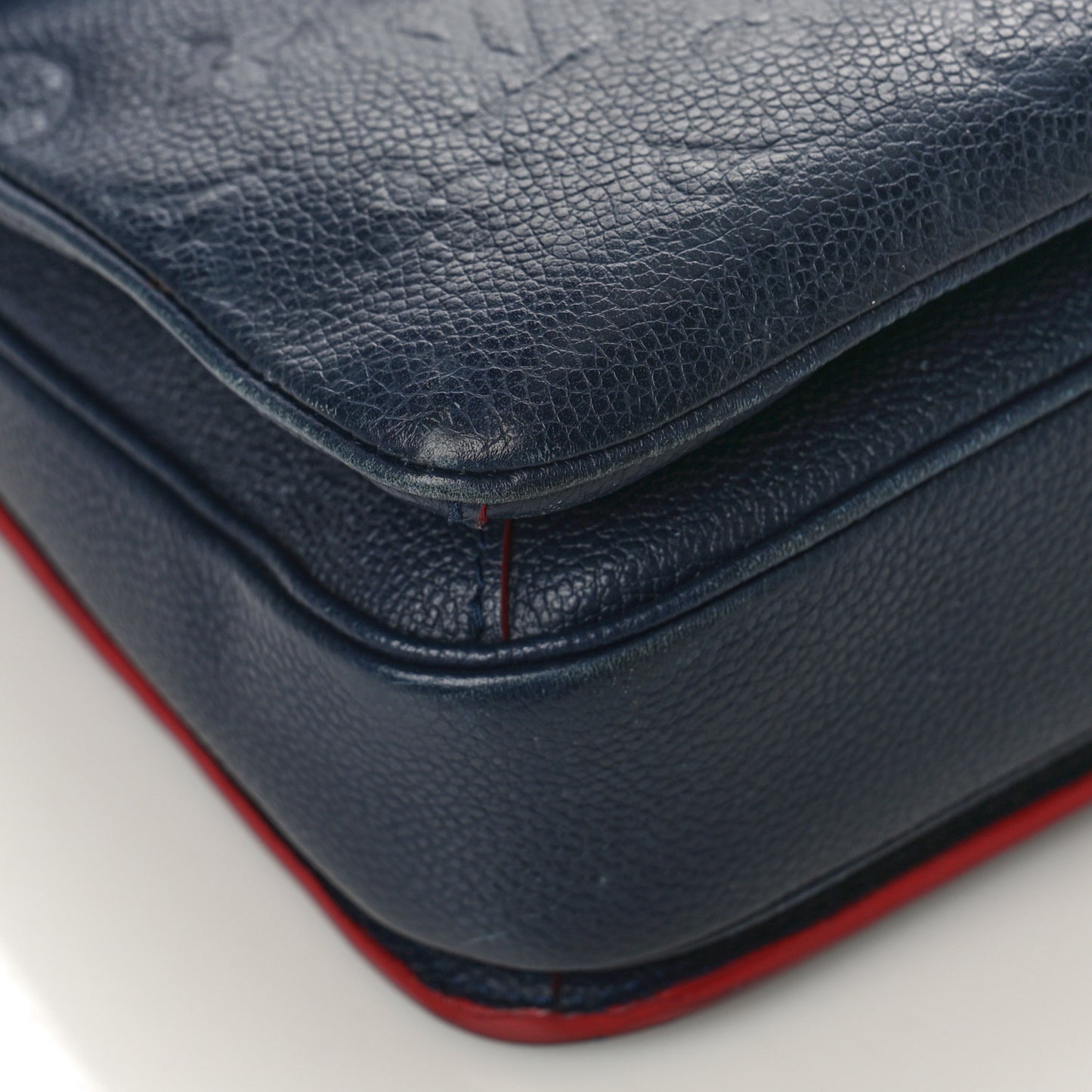 Empreinte Pochette Metis Marine Rouge