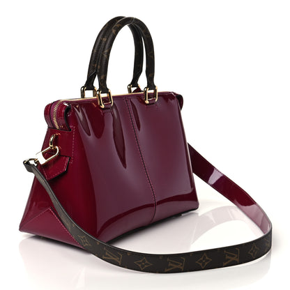 Louis Vuitton Patent Calfskin Miroir Tote Magenta 3 of 9