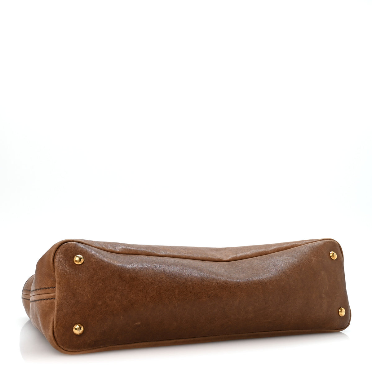 Miu Miu Nappa Aviator Medium Aventure Bag Rovere 4 of 12