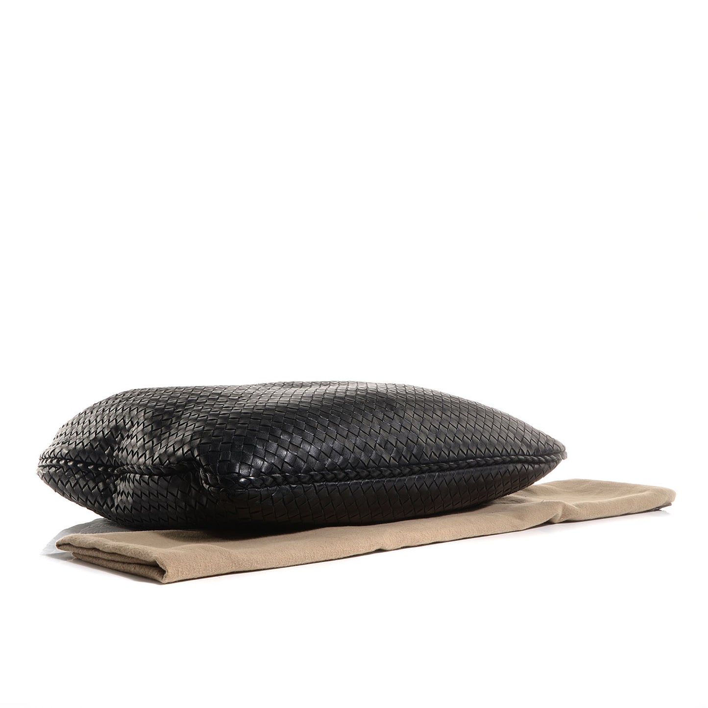 Nappa Intrecciato Maxi Veneta Hobo Nero Black