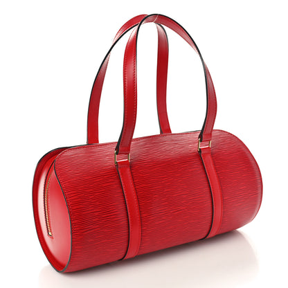 Louis Vuitton Epi Soufflot Castillan Red 3 of 10