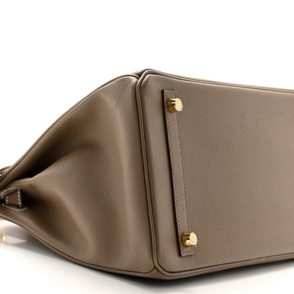 Hermes Epsom Birkin 30 Etoupe 8 of 12