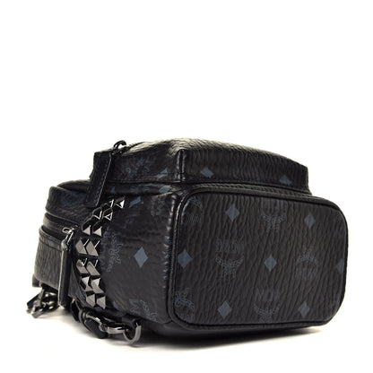 MCM Visetos Side Stud X-Mini Stark Bebe Boo Backpack Black 5 of 8
