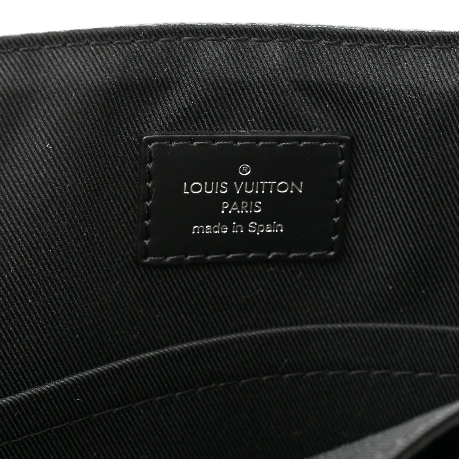 Louis Vuitton Monogram Eclipse District PM Black 6 of 9