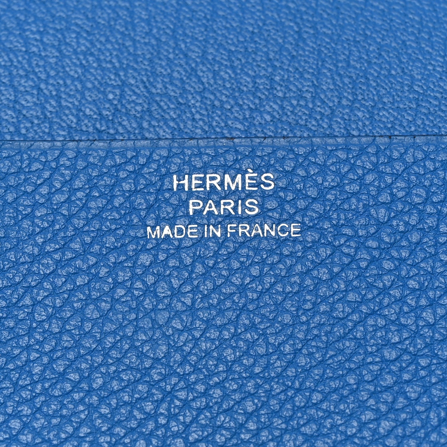 Hermes Evercolor MC2 Magellan Passport Holder Bleu Hydra 6 of 7