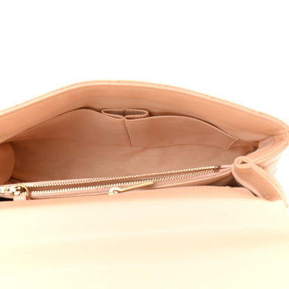 Chanel Caviar Quilted Small Coco Handle Flap Beige 4 of 10