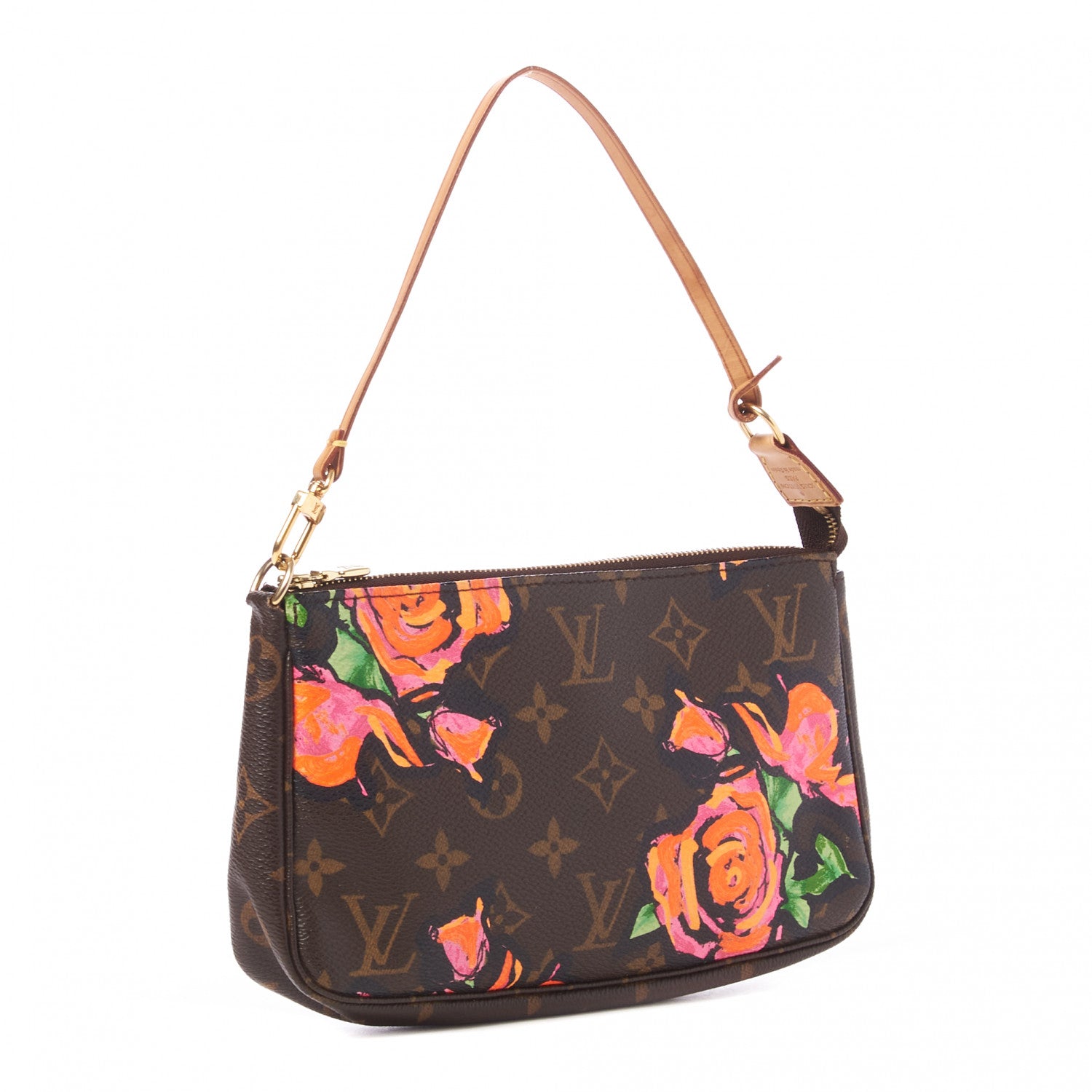 Louis Vuitton Monogram Roses Pochette Accessories 3 of 9