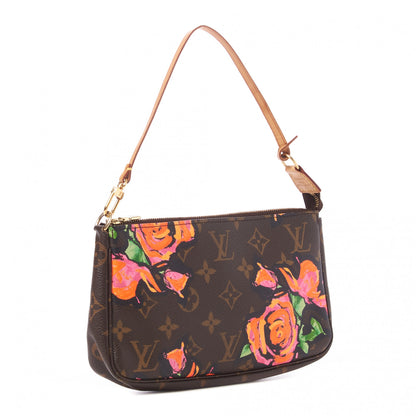 Louis Vuitton Monogram Roses Pochette Accessories 3 of 9