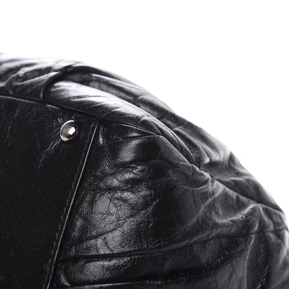 Chanel Glazed Calfskin Twisted Tote Black 11 of 15