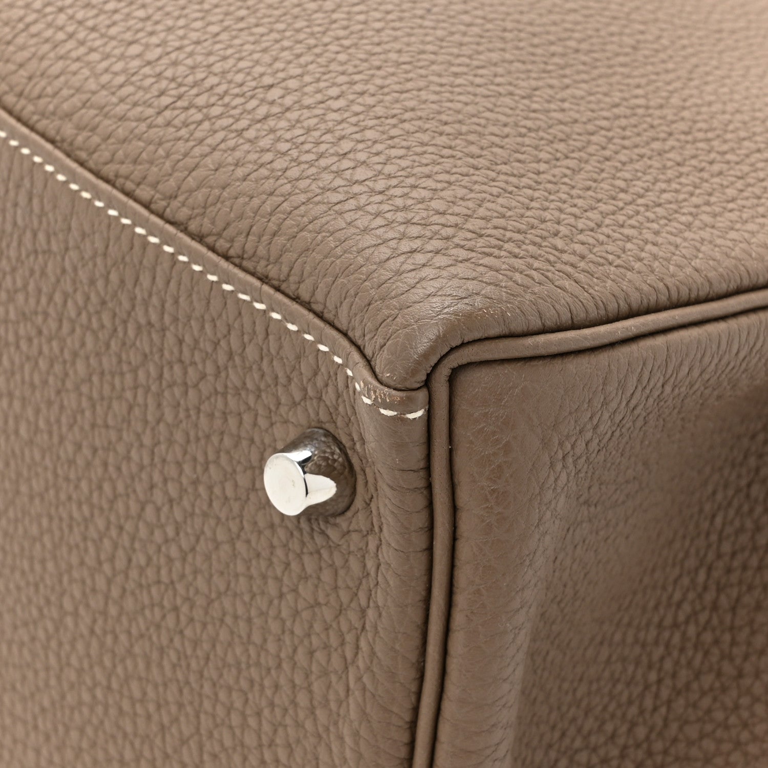 Hermes Togo Kelly Retourne 35 Etoupe 14 of 18