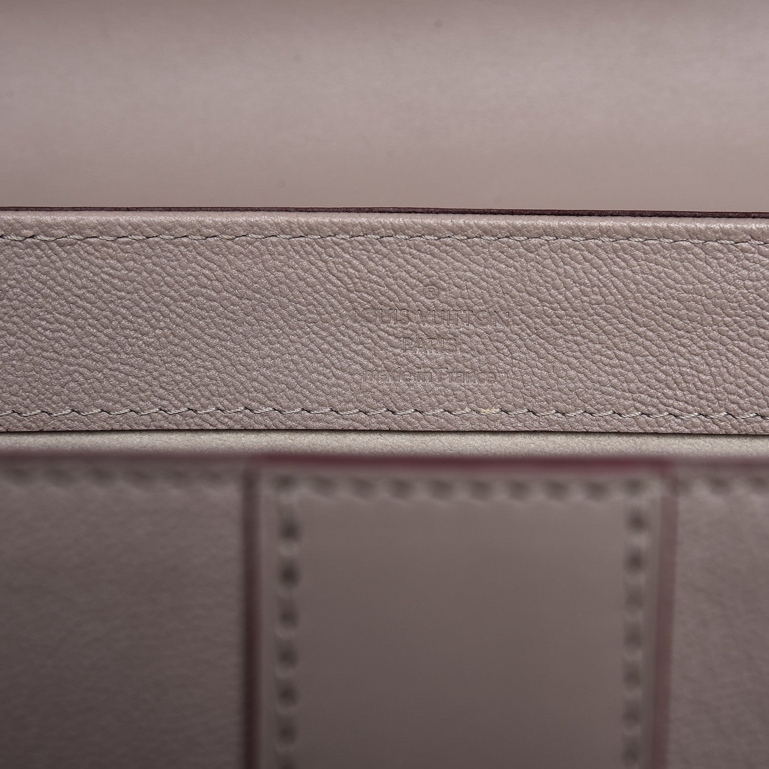 Louis Vuitton Calfskin Monogram Very One Handle Mastic Raisin 7 of 12