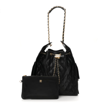 Chanel Caviar Quilted Medium Chanel 25 Handbag Black 3 of 12