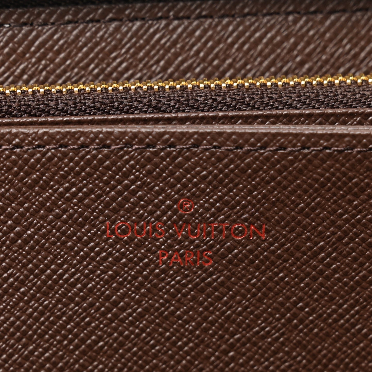 Damier Ebene Zippy Wallet