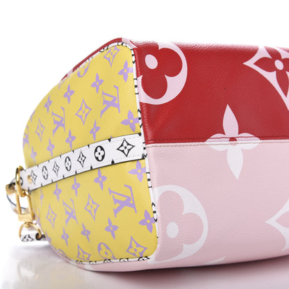 Louis Vuitton Monogram Giant Speedy Bandouliere 30 Rouge 6 of 9