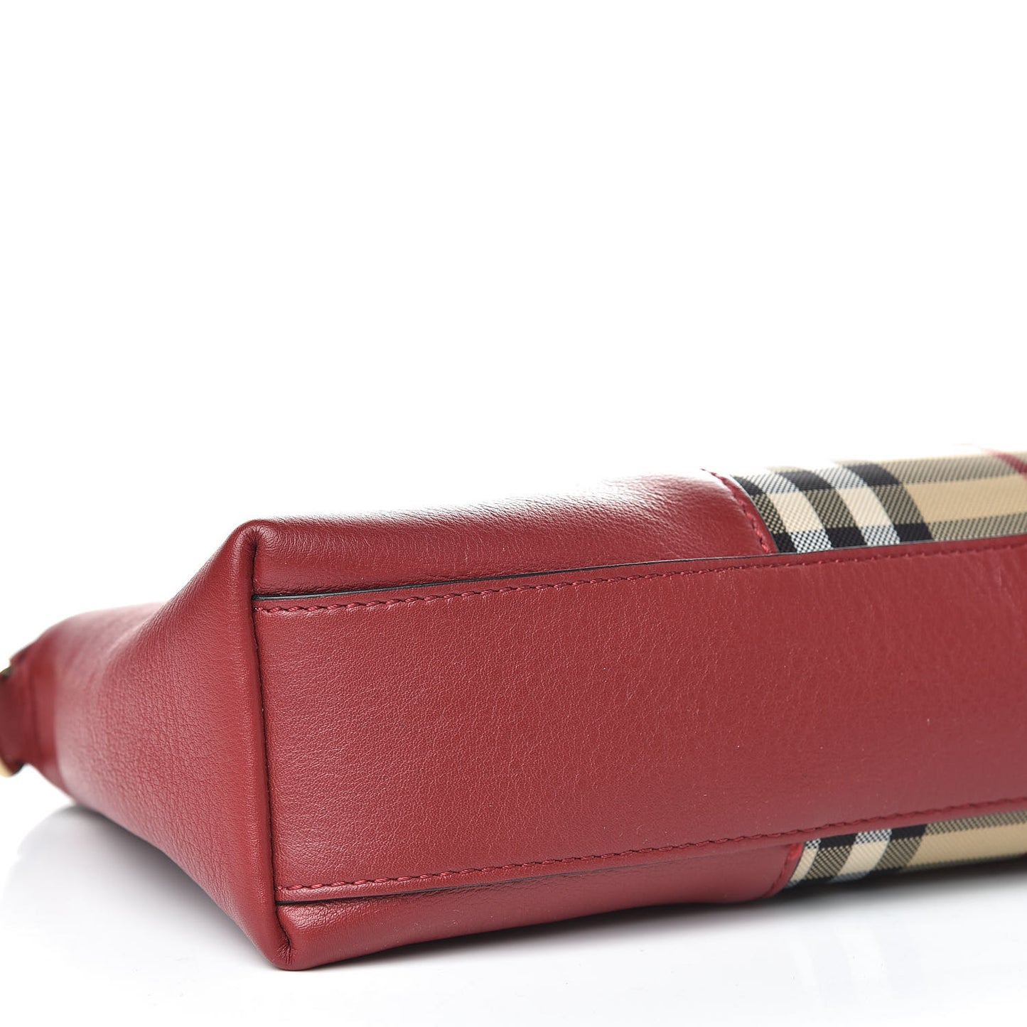 Horseferry Check Small Chichester Crossbody Clutch Bag Parade Red