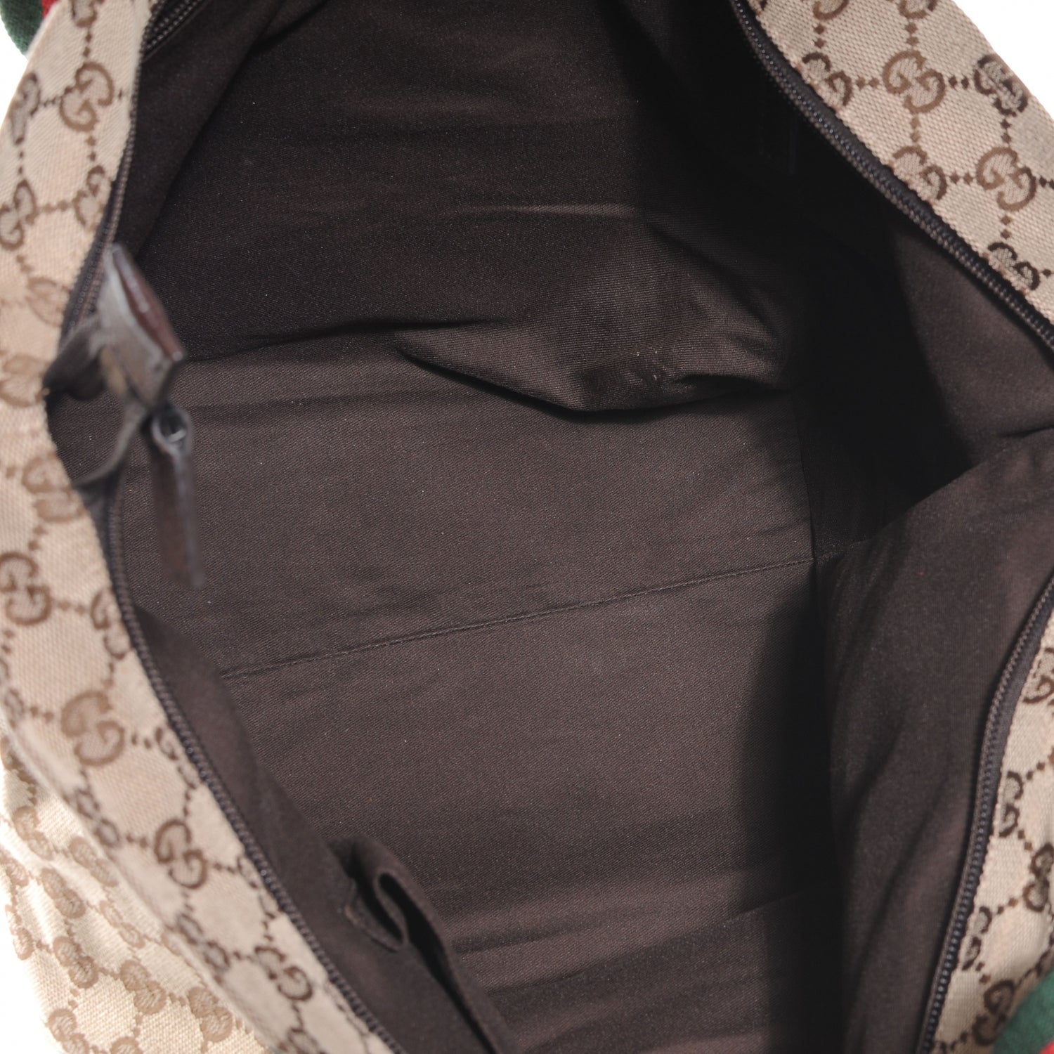 Gucci GG Monogram Medium Web Handle Bucket Tote 5 of 7