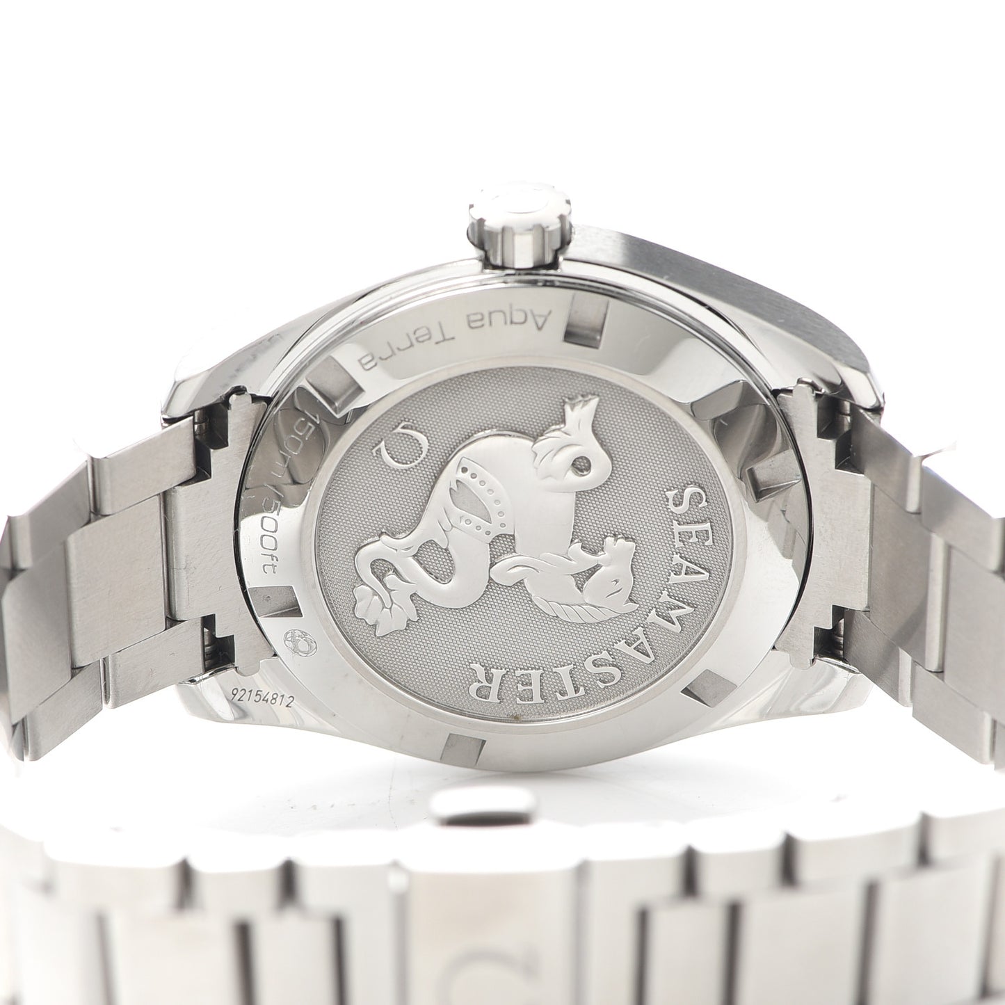 Stainless Steel 38mm Seamaster Aqua Terra 150M Quartz Watch Grey 231.10.39.60.06.001