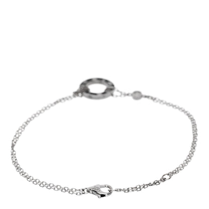 Cartier 18K White Gold Diamond LOVE Bracelet 2 of 3