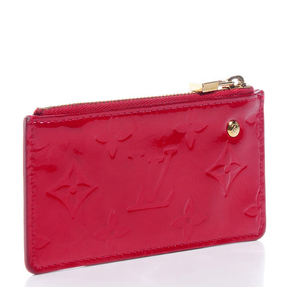 Louis Vuitton Vernis Key Pouch Pomme D'Amour 3 of 7