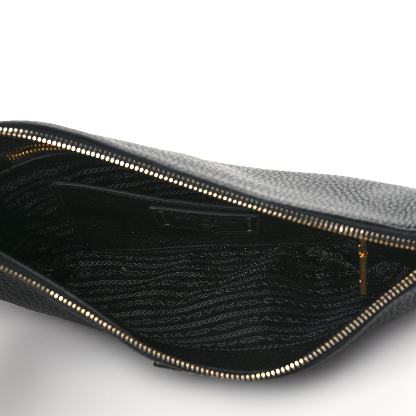 Vitello Daino Crossbody Bag Black
