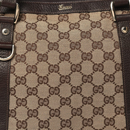 Gucci Monogram Medium Abbey Tote Brown 8 of 10