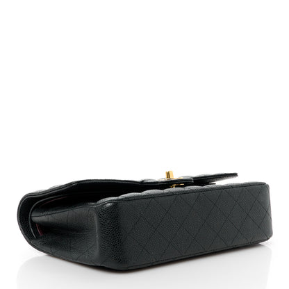 Chanel Caviar Quilted Medium Double Flap Black 4 of 12