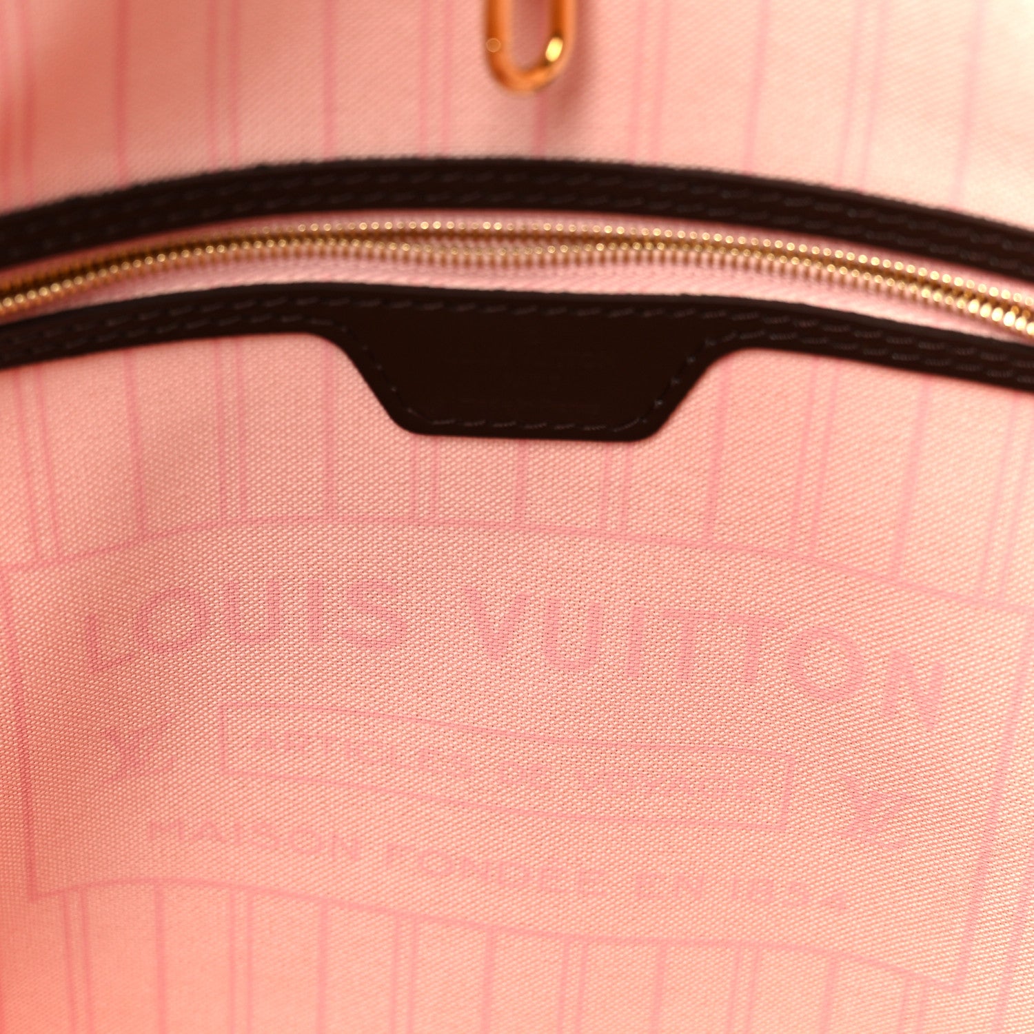Louis Vuitton Damier Ebene Neo Neverfull MM Rose Ballerine 6 of 10