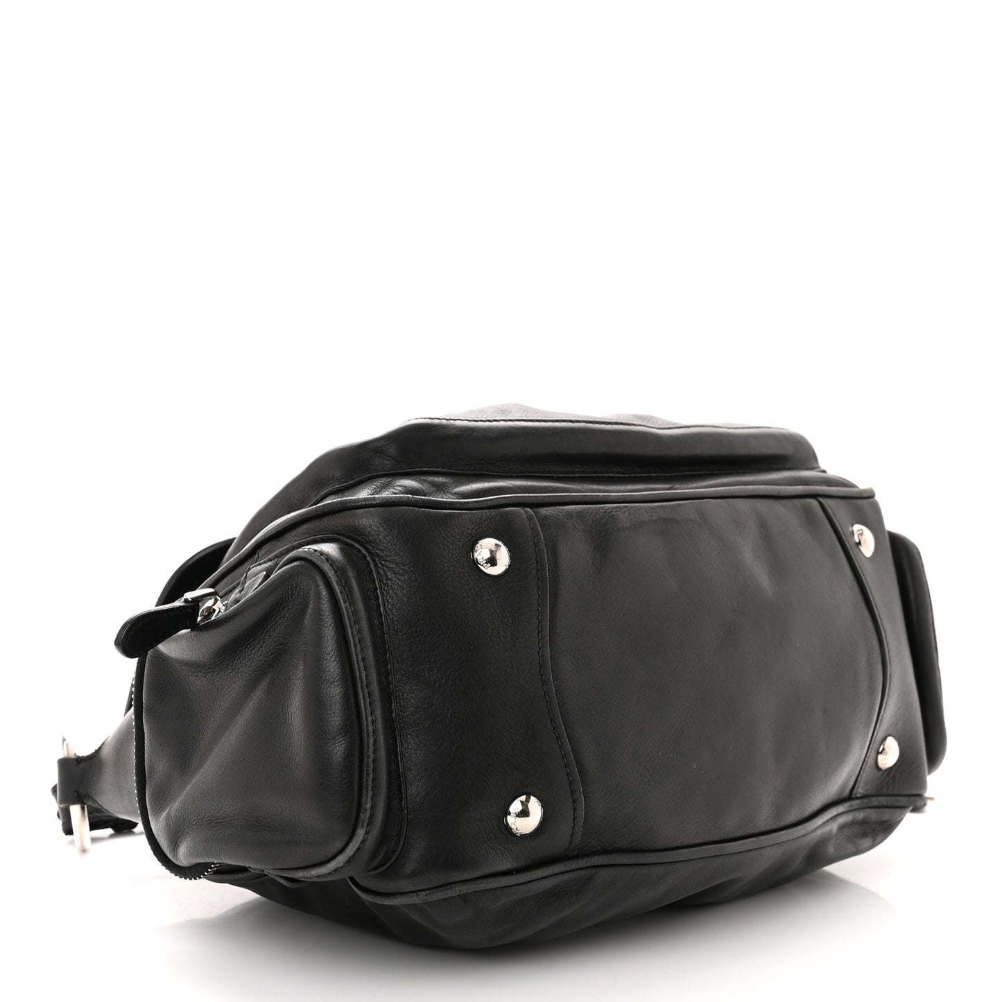 Cervo Antik Easy A Foldover Pushlock Flap Shoulder Bag Black