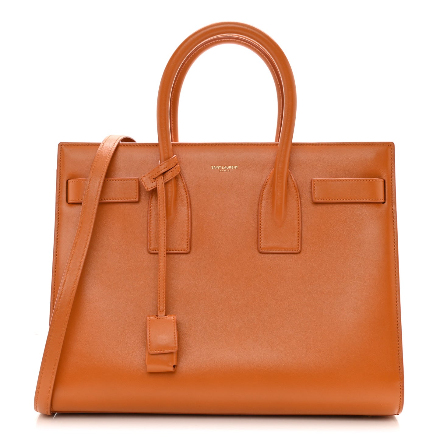 Calfskin Small Sac De Jour Gold
