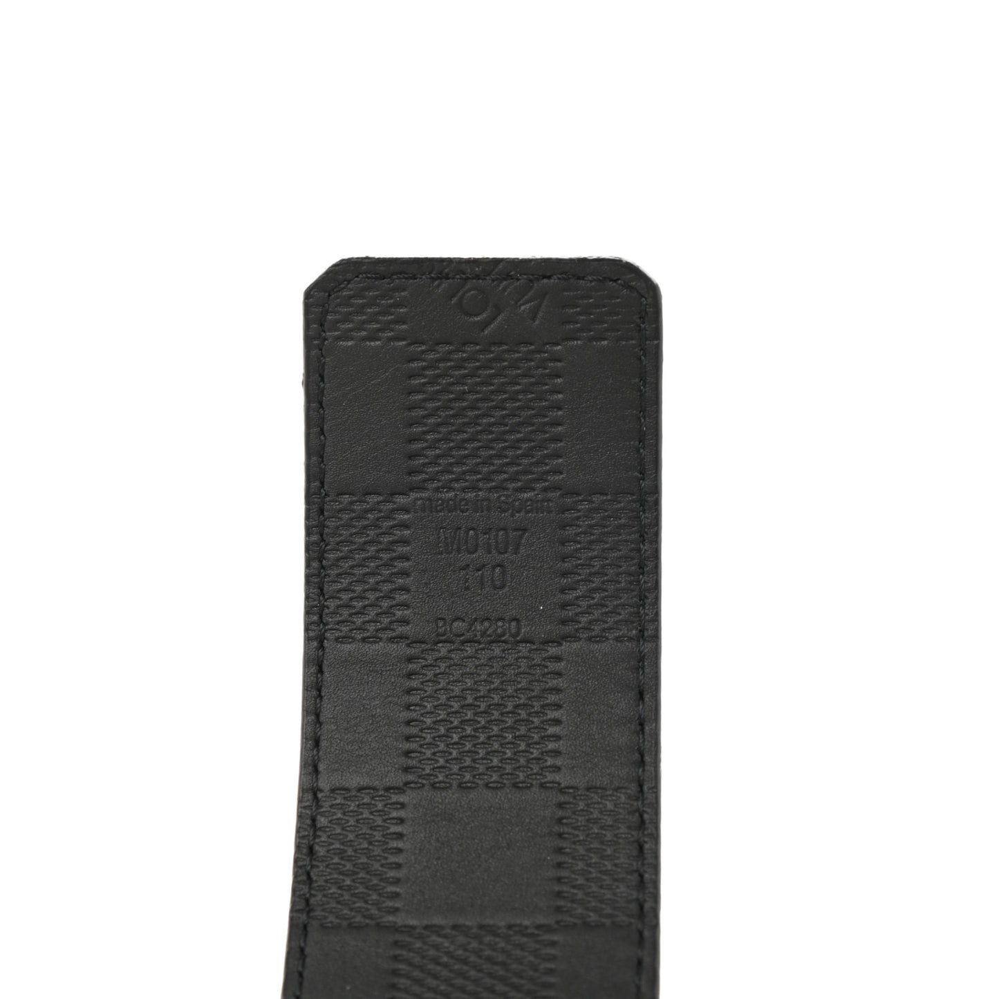Damier Infini 40mm LV Initiales Belt 110 44 Black