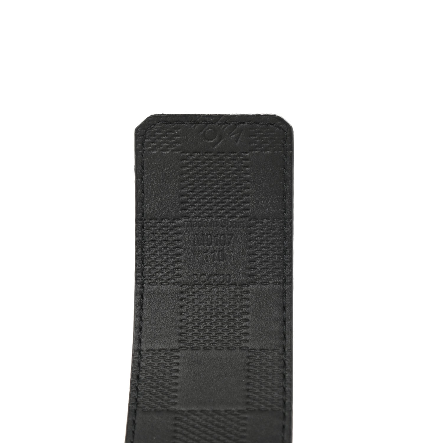 Louis Vuitton Damier Infini 40mm LV Initiales Belt 110 44 Black 3 of 8